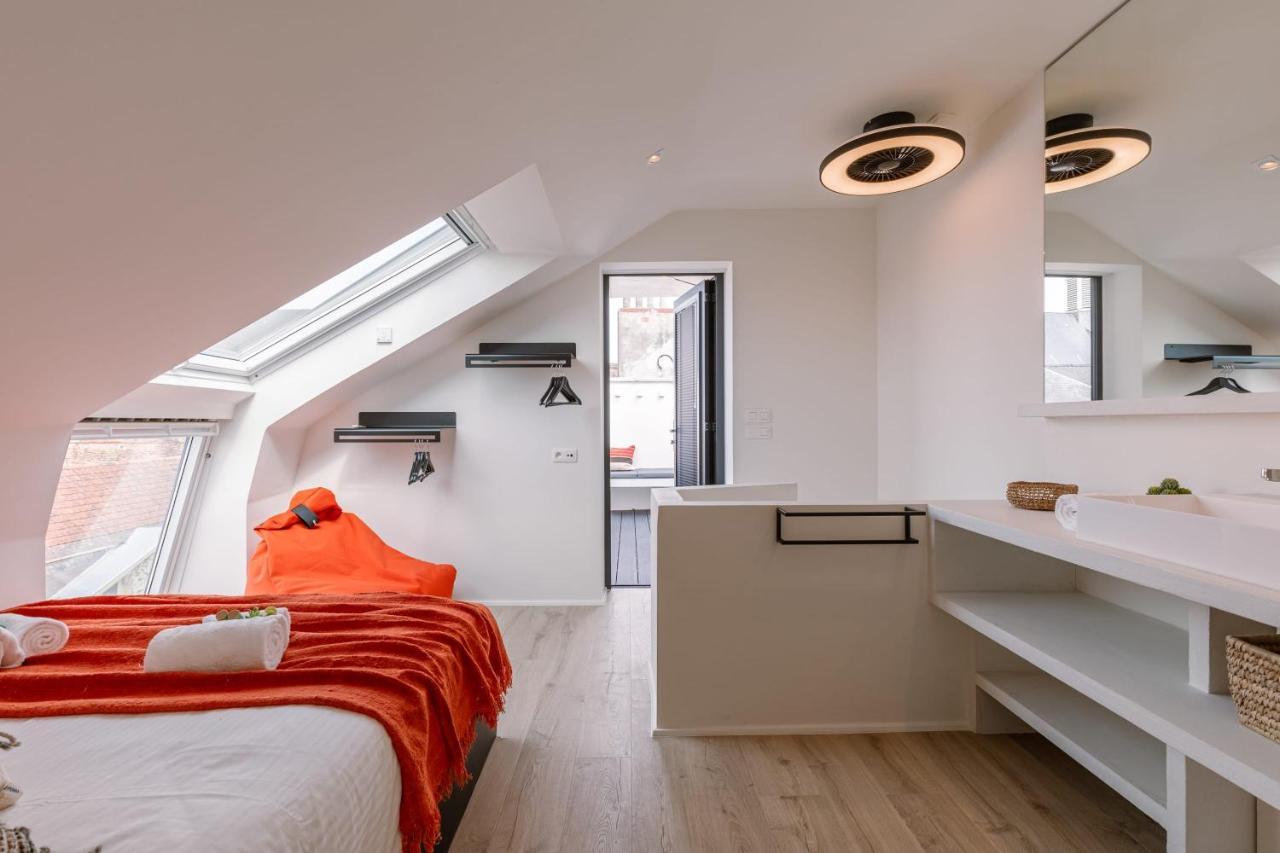 Duplex-Apartment With Terrace On Top Location In Gent Eksteriør bilde