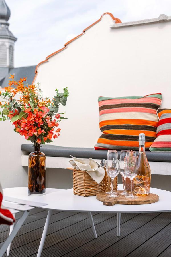 Duplex-Apartment With Terrace On Top Location In Gent Eksteriør bilde