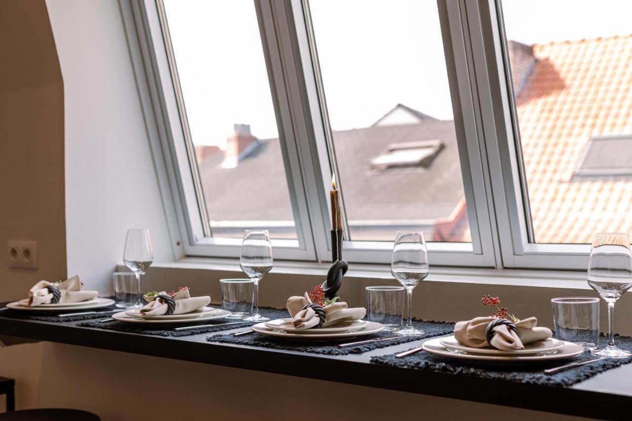 Duplex-Apartment With Terrace On Top Location In Gent Eksteriør bilde